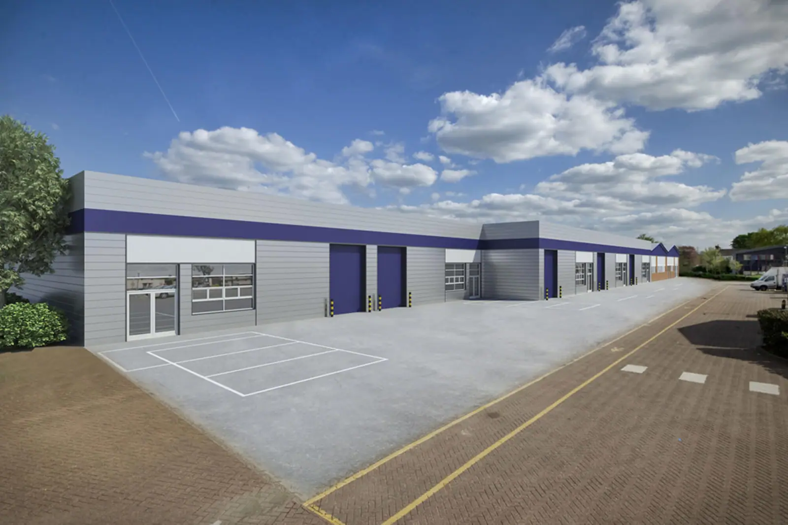 Boundary Business Court: CGI of the proposed scheme
