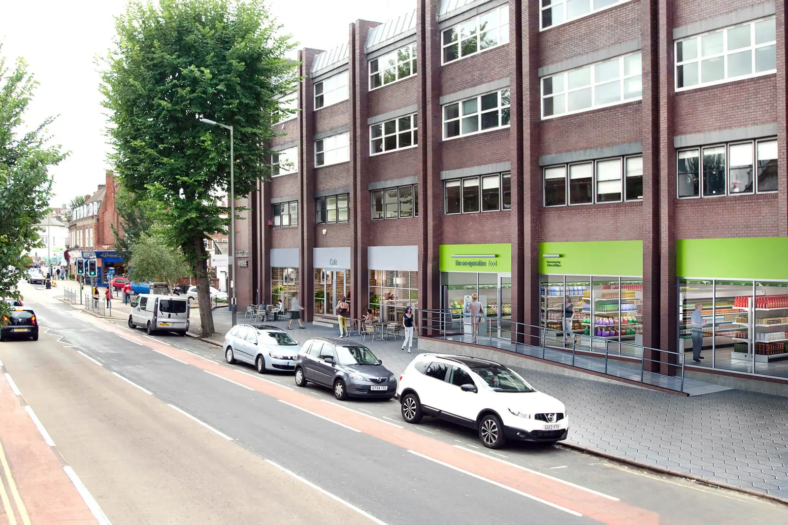 Ridgeland House: CGI of the proposed scheme