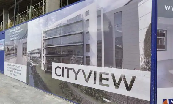 City View hoarding