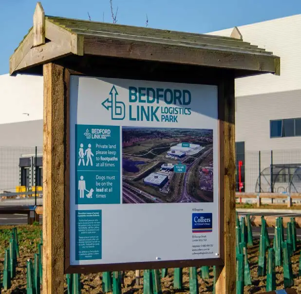 Bedford Link wayfinder
