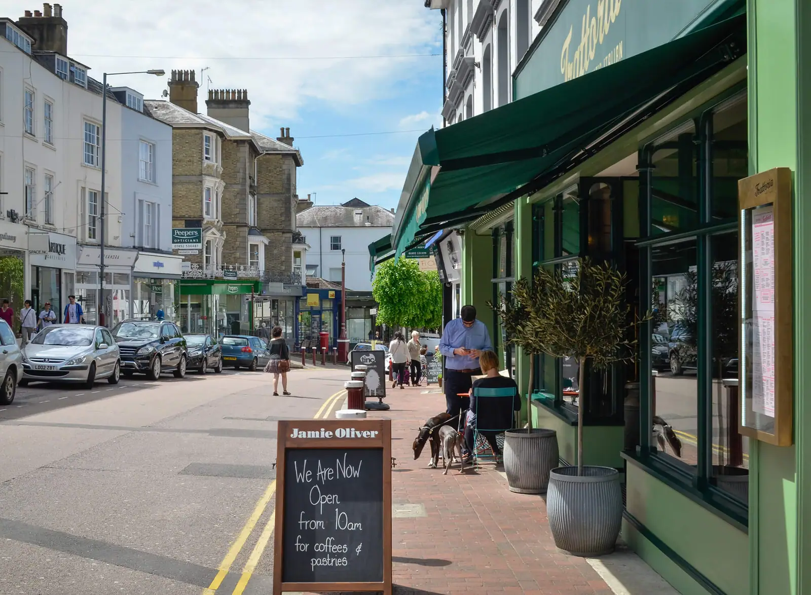 Street view of the 48 High Street parade, Tunbridge Wells