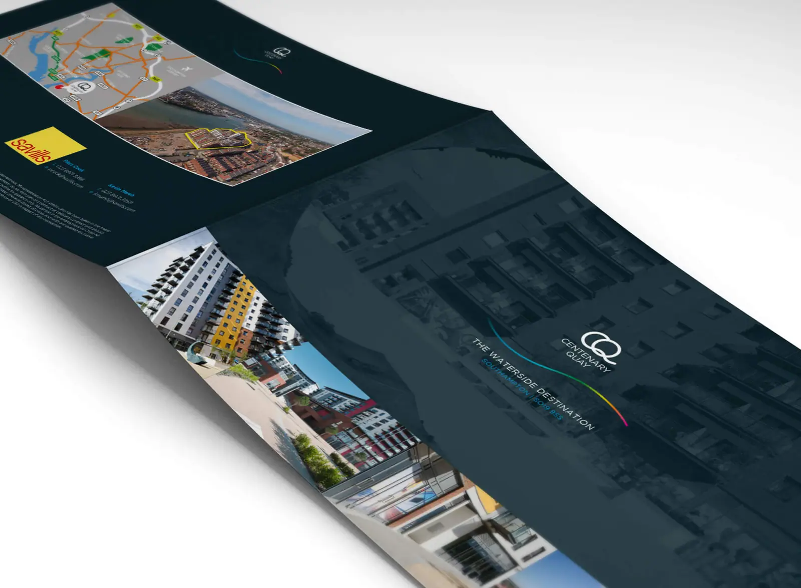 Brochure design for Centenary Quay
