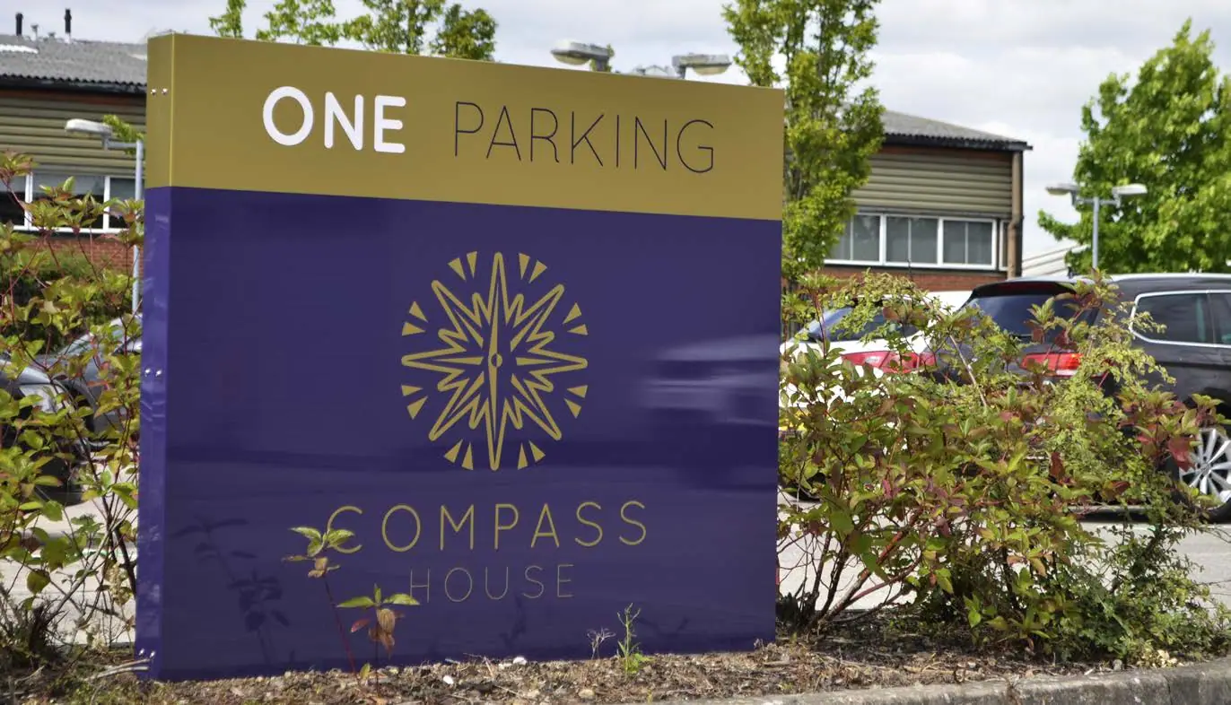 The new Compass House totem