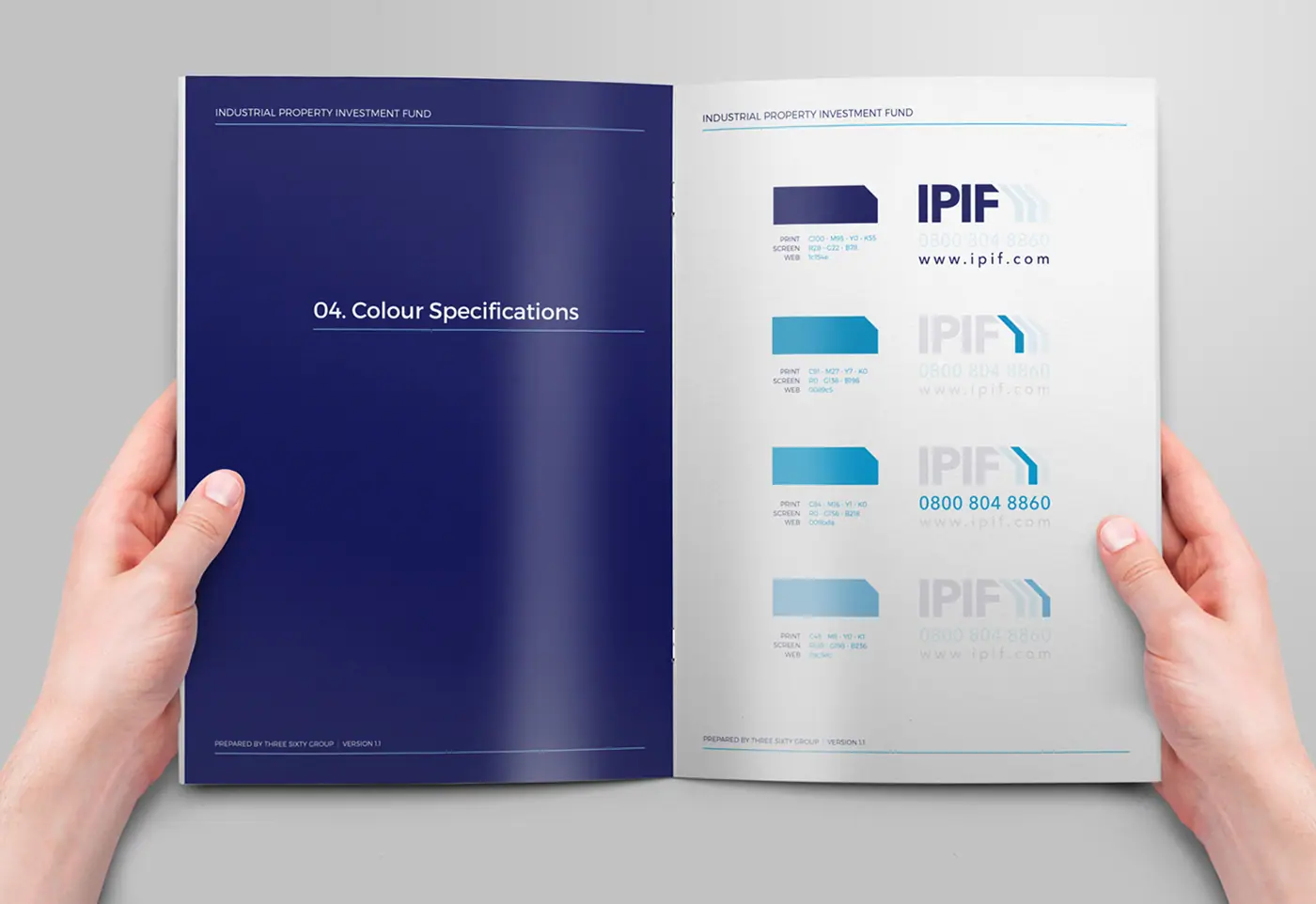 IPIF colour specification guide