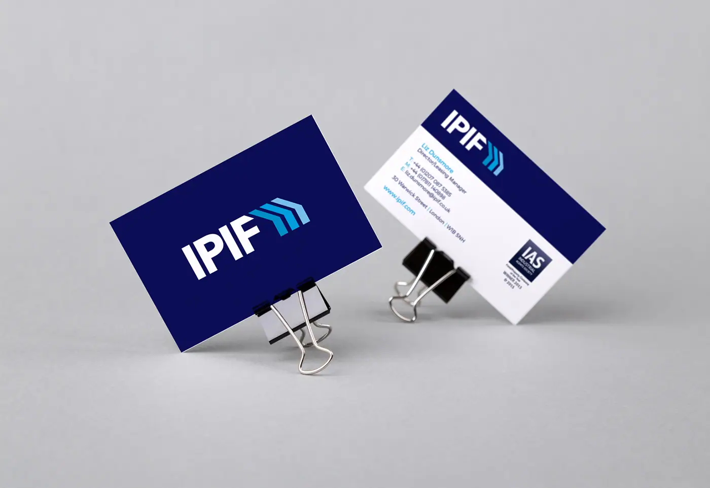 IPIF business cards