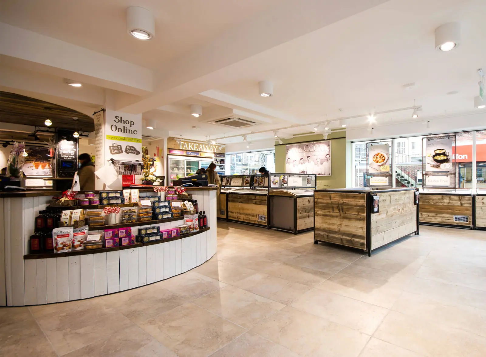 Inside the COOK store