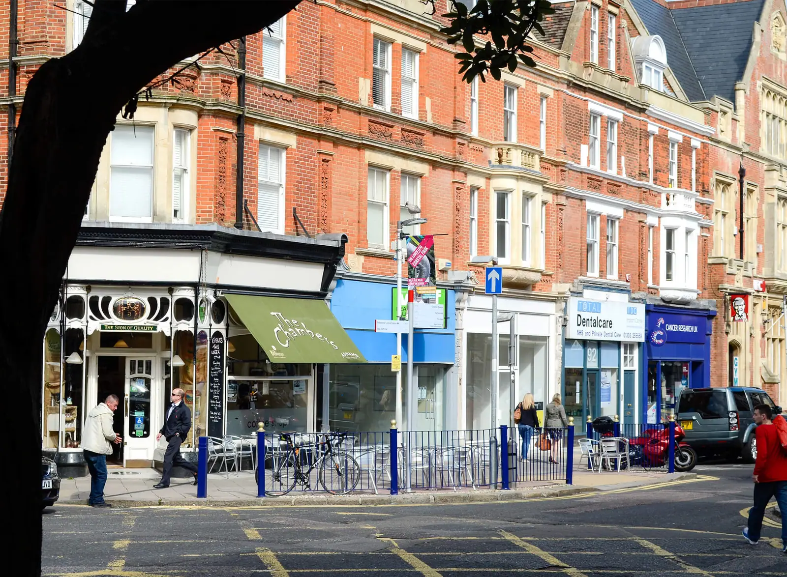 Sandgate Road street scene, Folkestone