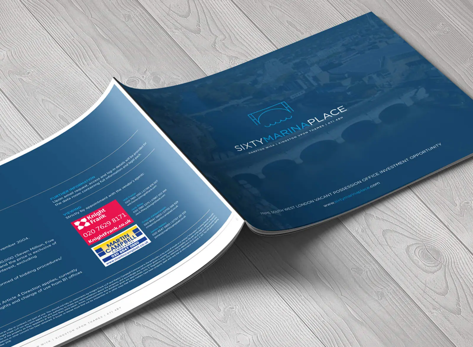 Sixty Marina Place brochure cover