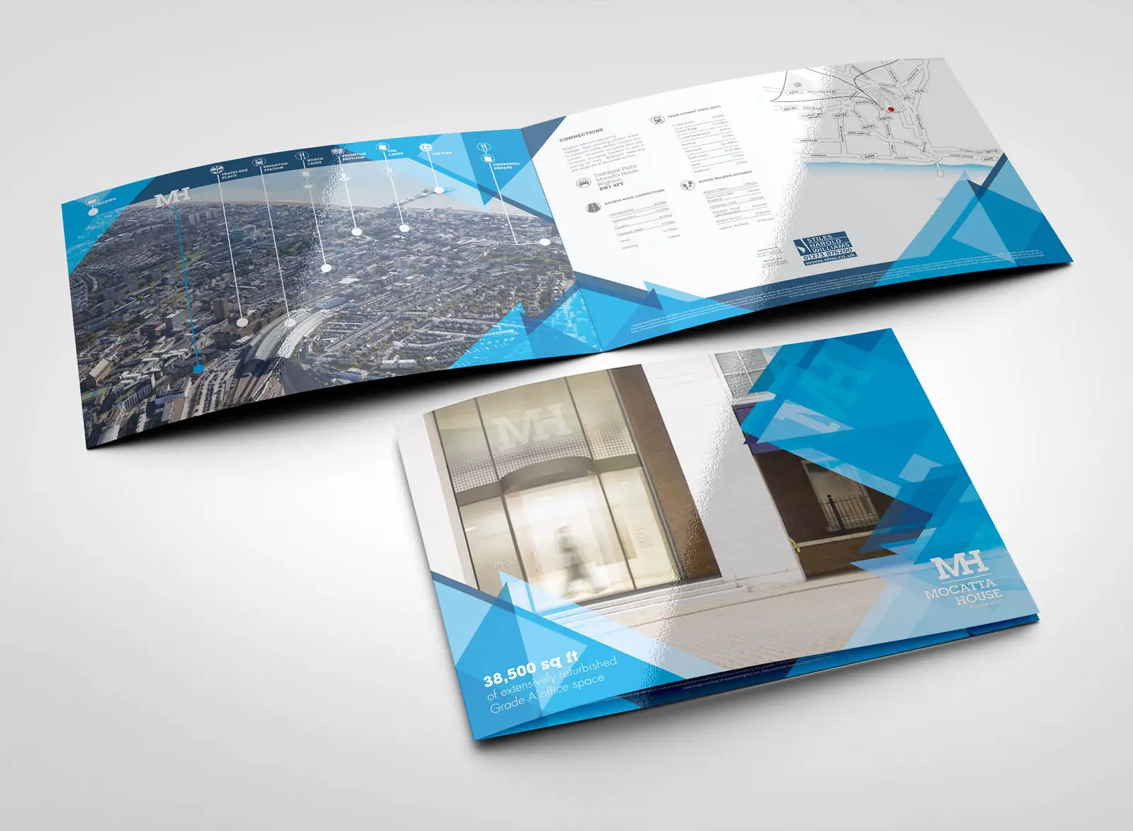 Trafalgar House brochure spread
